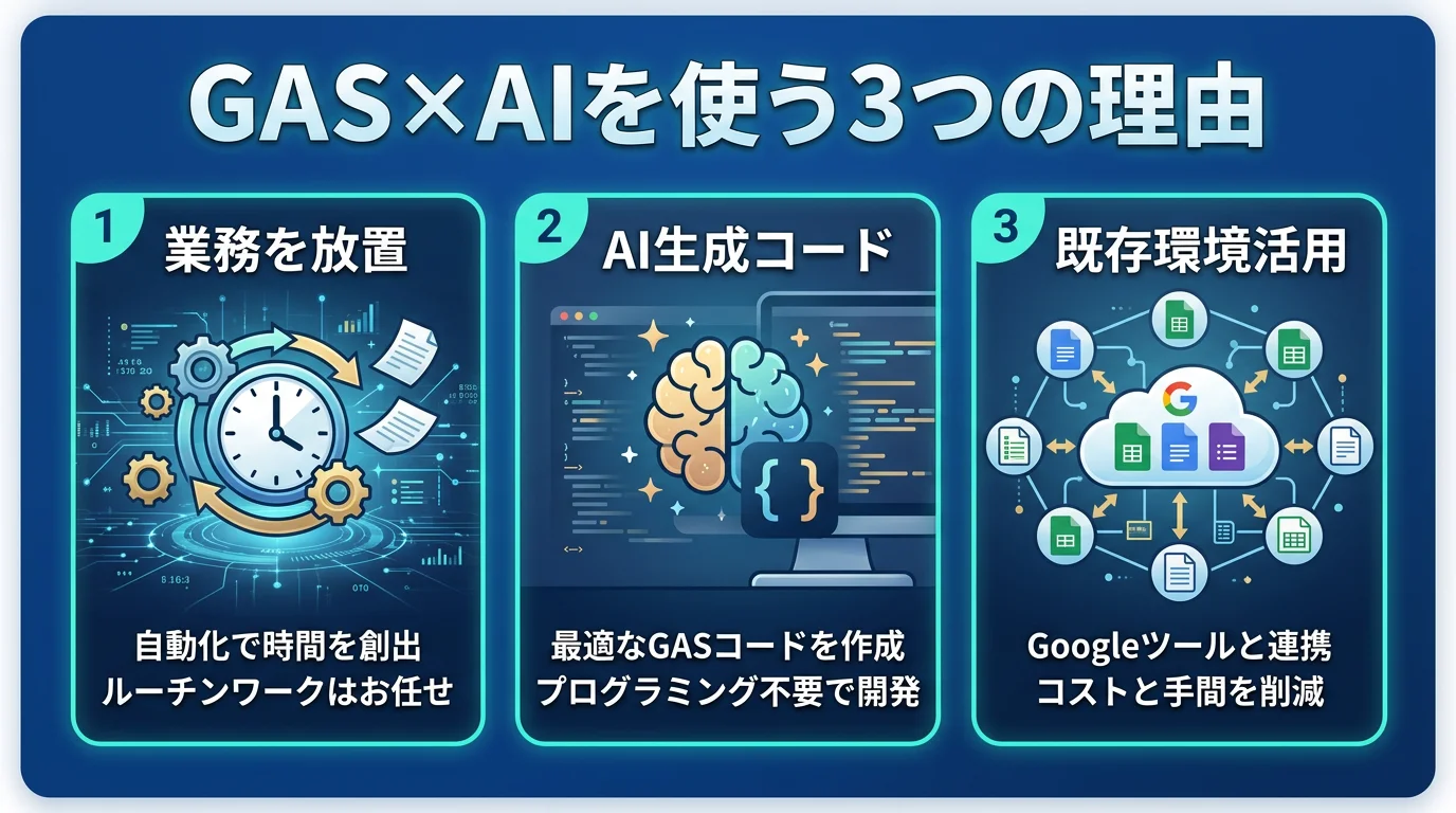 GAS×AIの特徴
