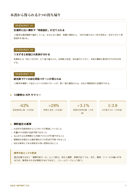 AI導入事例集 10社の実装設計 中面イメージ2