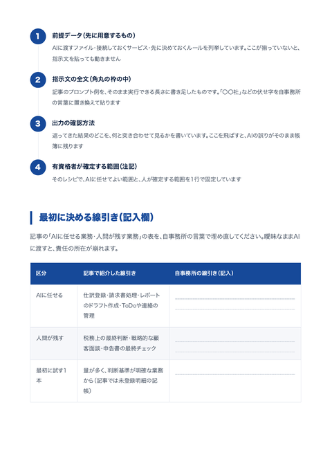 税理士事務所のClaude Code自動化レシピ7本 中面イメージ2